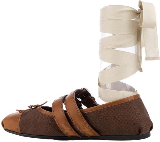 26SS 미우미우 플랫 슈즈 5F608EF0053ZMJF0ZC8 DIVERS - MIU MIU