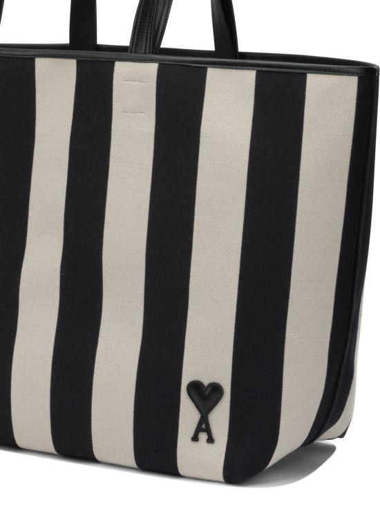 26SS 아미 드 꾀르 쇼퍼 백 ULL733 AW00261360 Black - AMI