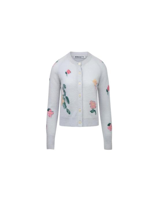  베르나데트 가디건 버나뎃 카디건 클레멘스 그레이 블루