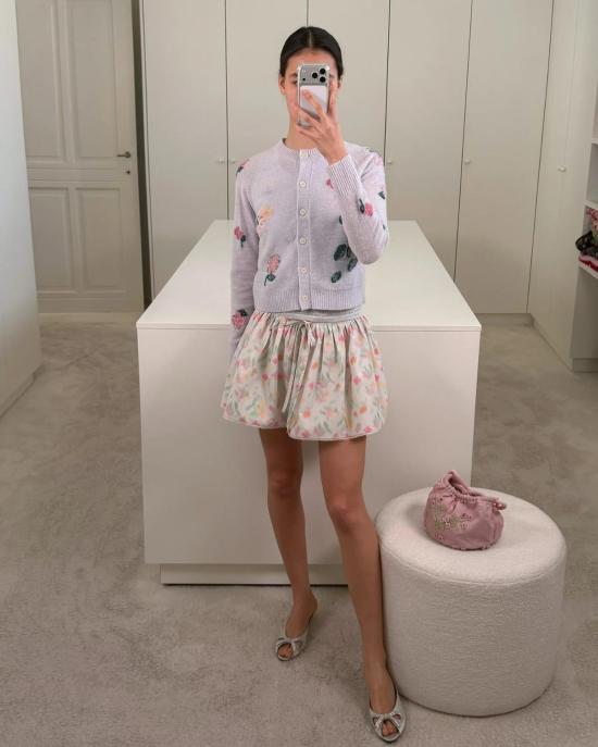  베르나데트 가디건 버나뎃 카디건 클레멘스 그레이 블루 - BERNADETTE