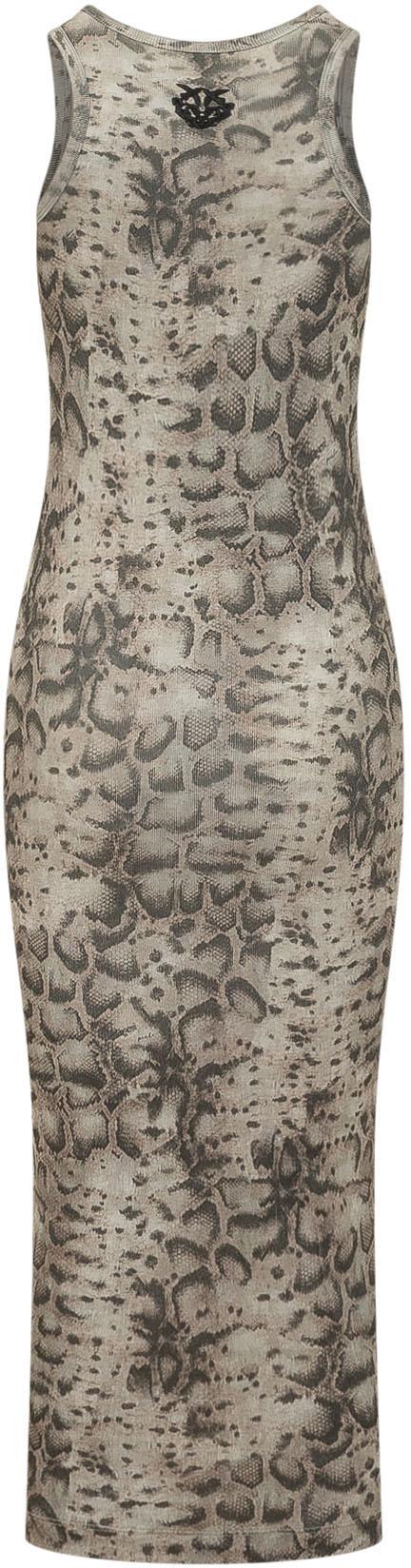 26SS 핑코 롱 원피스 106993A3DPCZ9 TAUPE - PINKO