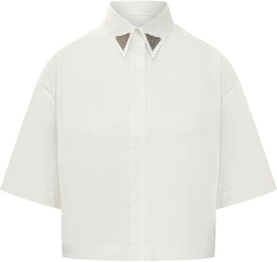 26SS 핑코 블라우스 106826A2LDZ05 WHITE