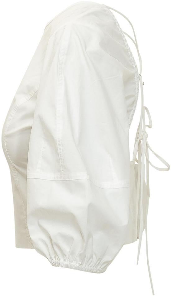 26SS 핑코 블라우스 106829A2LDZ05 WHITE - PINKO