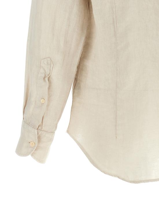 26SS 세인트바쓰 긴팔 셔츠 PAMPLONALINEN10HGRAIN Beige - MC2 SAINT BARTH