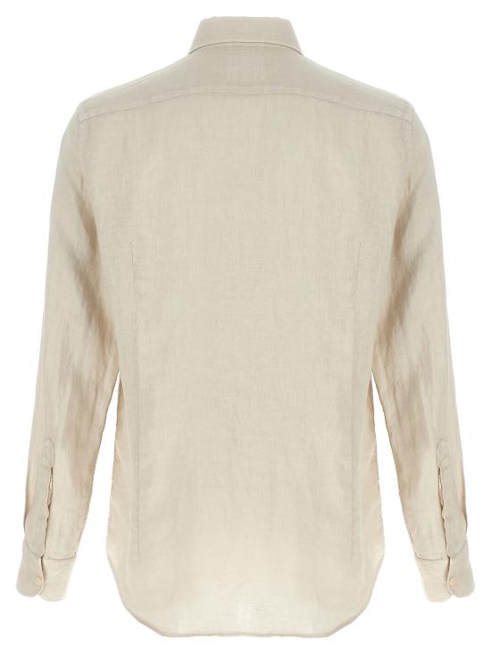 26SS 세인트바쓰 긴팔 셔츠 PAMPLONALINEN10HGRAIN Beige - MC2 SAINT BARTH