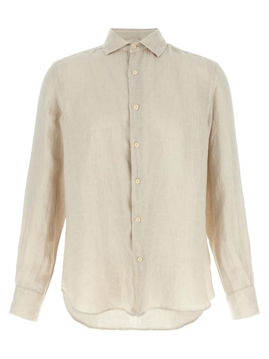 26SS 세인트바쓰 긴팔 셔츠 PAMPLONALINEN10HGRAIN Beige