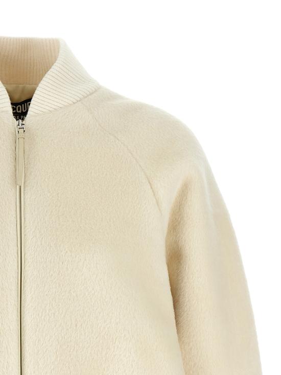 26SS 자크뮈스 봄버 자켓 25HOUW00104AW00627110 White - JACQUEMUS