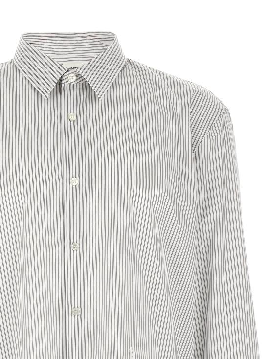 26SS 생로랑 긴팔 셔츠 859779Y2N039787 White Black - SAINT LAURENT