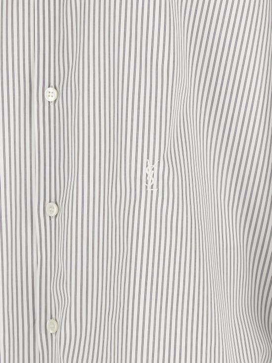 26SS 생로랑 긴팔 셔츠 859779Y2N039787 White Black - SAINT LAURENT