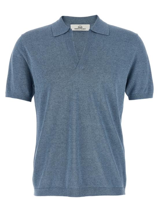 26SS 리비에라 프로젝트 폴로 티셔츠 PR54123ME21 Light Blue