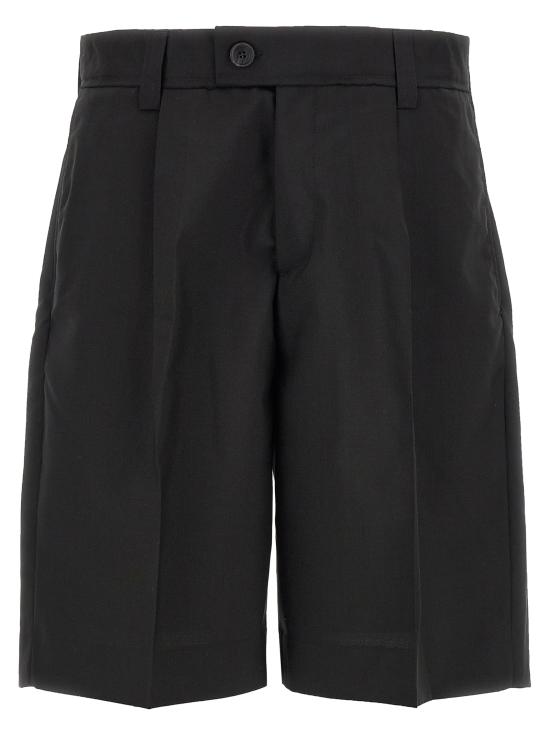 26SS 엠에프펜 숏팬츠 M126030BLACKTROPICALWOOL Black