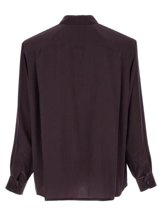 26SS 생로랑 긴팔 셔츠 854249Y2N495055 Purple - SAINT LAURENT