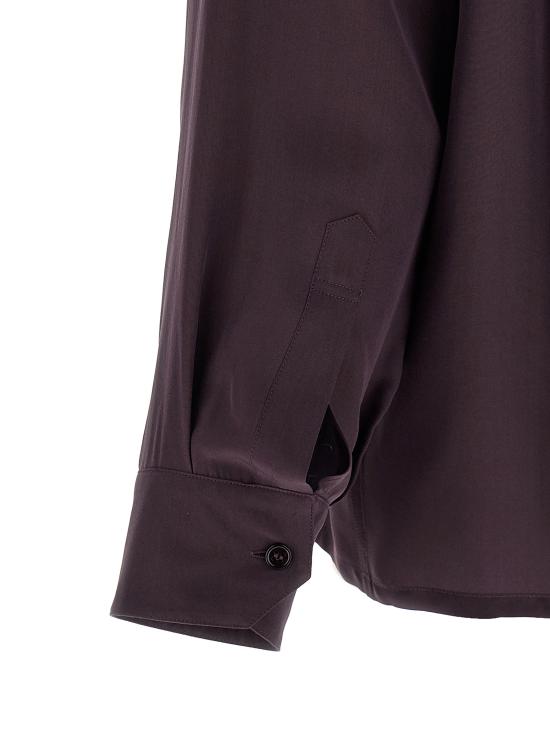 26SS 생로랑 긴팔 셔츠 854249Y2N495055 Purple - SAINT LAURENT