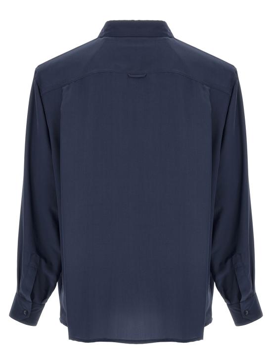 26SS 생로랑 긴팔 셔츠 854249Y2N494812 Blue - SAINT LAURENT