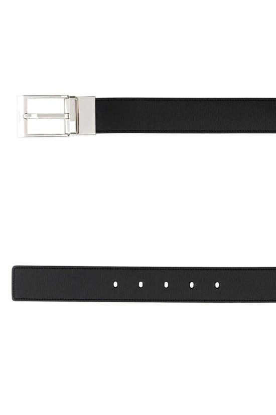 26SS 발리 가죽 벨트 MBB02LVT728I943P BLACK EBANO DOM - BALLY