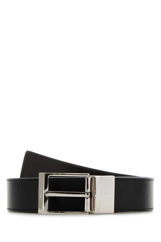 26SS 발리 가죽 벨트 MBB02LVT728I943P BLACK EBANO DOM