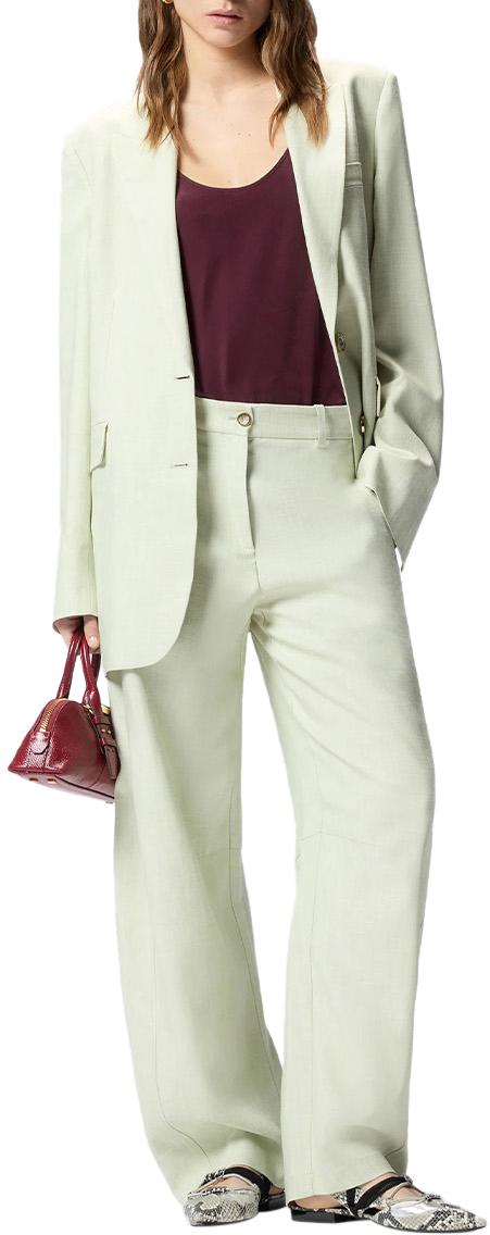 26SS 핑코 팬츠 106492A2W6S79 CYAAN - PINKO