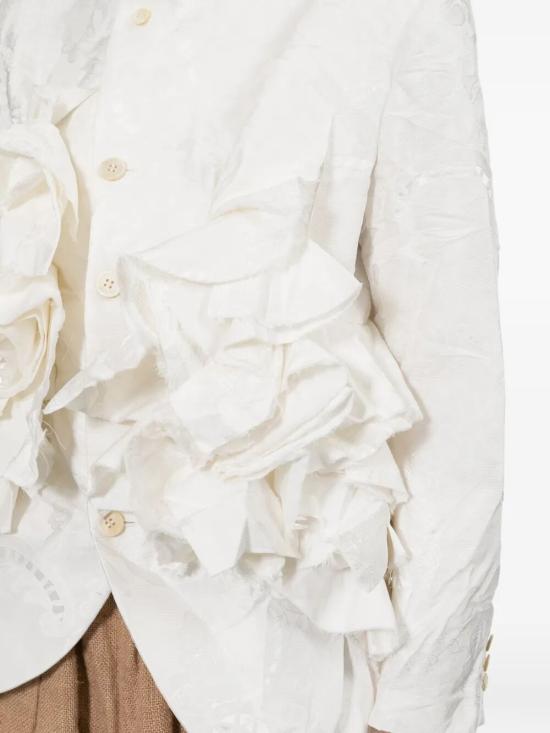 26SS 꼼데가르송 수트 자켓 GQ J029 OFF WHITE - COMME DES GARCONS