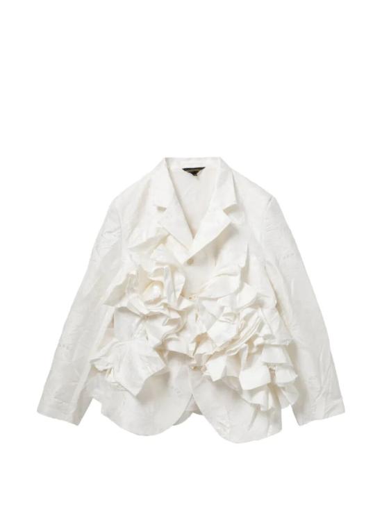 26SS 꼼데가르송 수트 자켓 GQ J029 OFF WHITE - COMME DES GARCONS