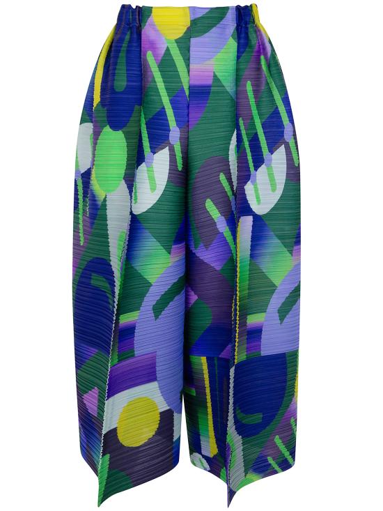 26SS 플리츠플리즈 숏팬츠 PP66JF705 81 PURPLE