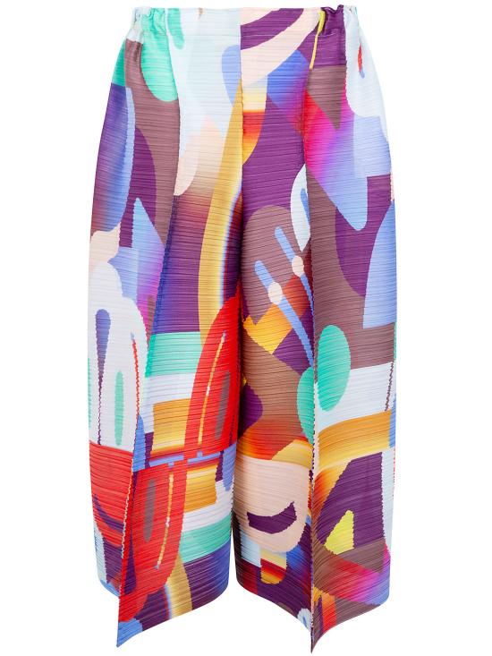 26SS 플리츠플리즈 숏팬츠 PP66JF705 24 RED