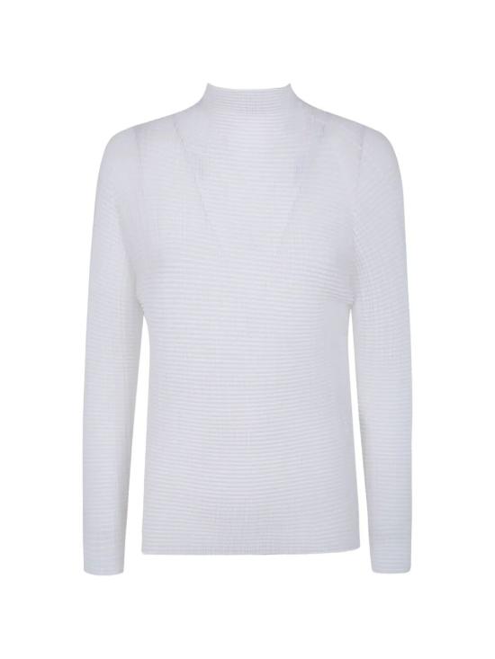26SS 이세이 미야케 셔츠 IM66FJ679 01 WHITE - ISSEY MIYAKE