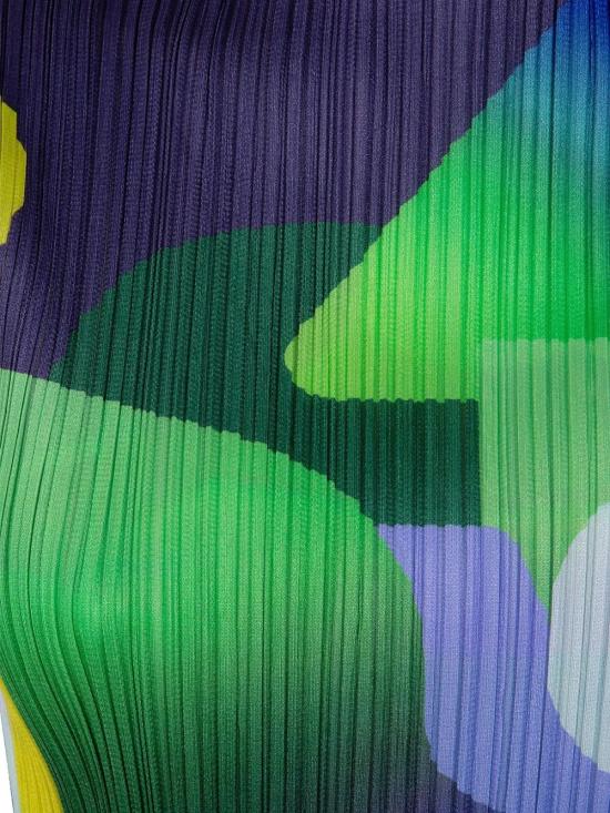 26SS 플리츠플리즈 민소매 티셔츠 PP66JK701 81 PURPLE - PLEATS PLEASE