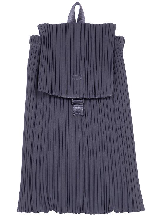 26SS 플리츠플리즈 백팩 PP67AG601 15 BLACK