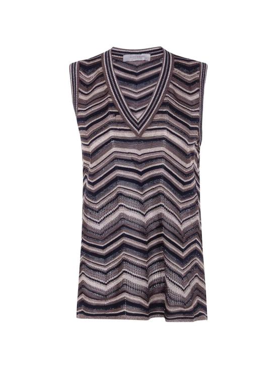 26SS 디익스테리어 민소매 티셔츠 62466 R 19 CHOCOLATE - D. EXTERIOR