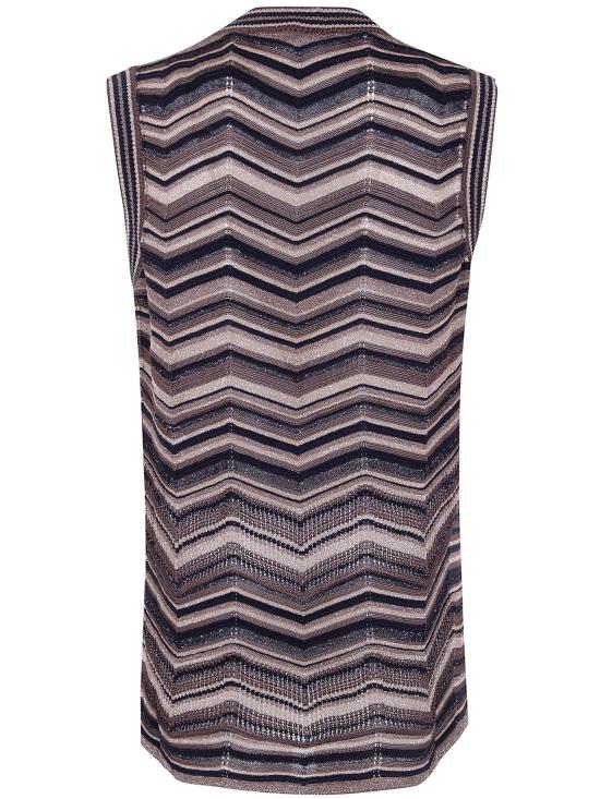 26SS 디익스테리어 민소매 티셔츠 62466 R 19 CHOCOLATE - D. EXTERIOR