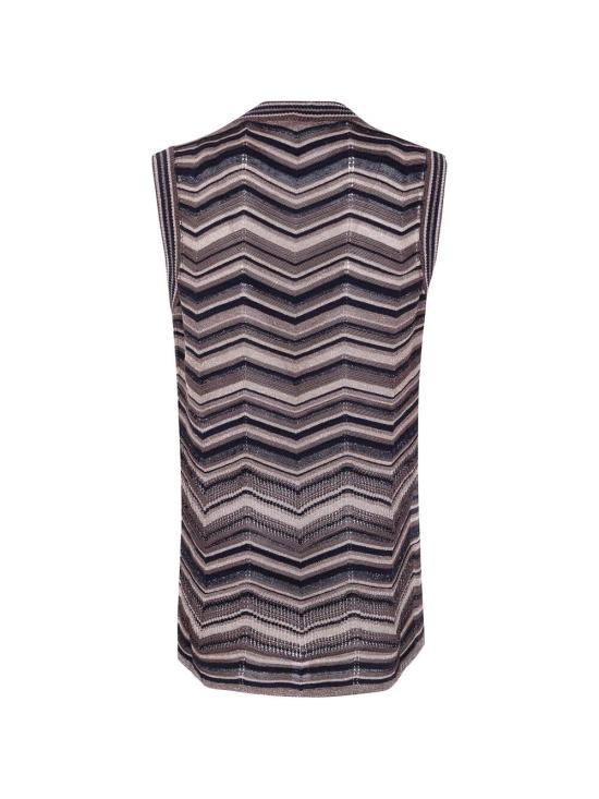 26SS 디익스테리어 민소매 티셔츠 62466 R 19 CHOCOLATE - D. EXTERIOR