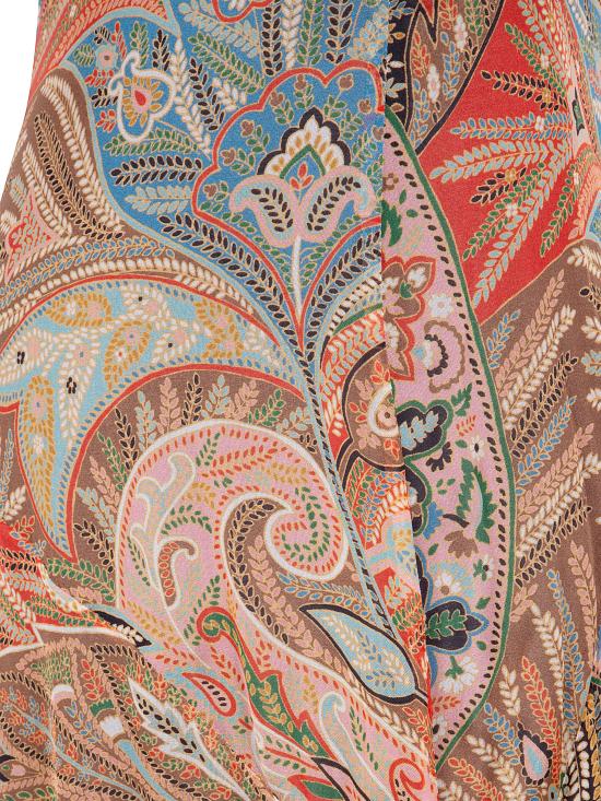 26SS 에트로 롱 스커트 WRFA0204 99SA1R9 X0860 RED PRINT - ETRO