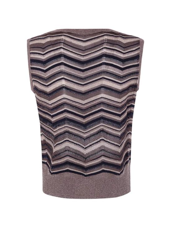 26SS 디익스테리어 민소매 티셔츠 62461 R 19 CHOCOLATE - D. EXTERIOR