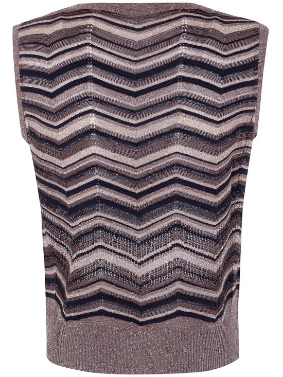 26SS 디익스테리어 민소매 티셔츠 62461 R 19 CHOCOLATE - D. EXTERIOR