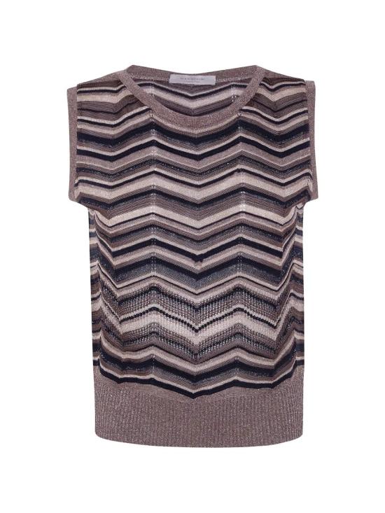 26SS 디익스테리어 민소매 티셔츠 62461 R 19 CHOCOLATE - D. EXTERIOR