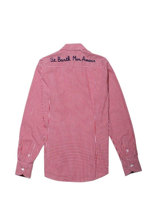 26SS 세인트바쓰 셔츠 MDH001 00805L 41 EMBROIDERED VICHY AMOUR - MC2 SAINT BARTH
