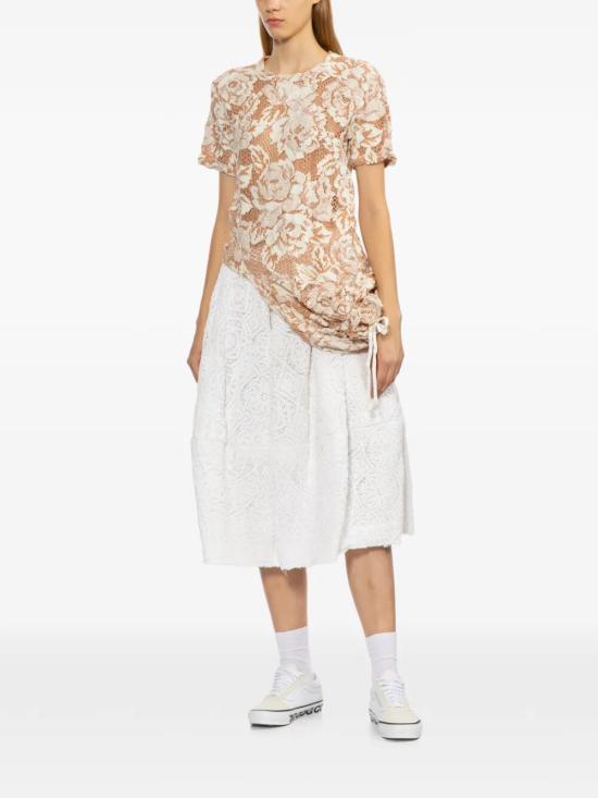 26SS 꼼데가르송 반팔 티셔츠 GQ T025 IVORY BEIGE - COMME DES GARCONS