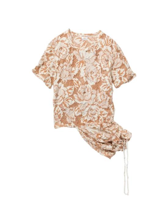 26SS 꼼데가르송 반팔 티셔츠 GQ T025 IVORY BEIGE - COMME DES GARCONS