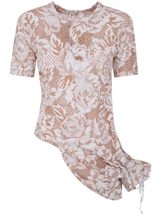 26SS 꼼데가르송 반팔 티셔츠 GQ T025 IVORY BEIGE