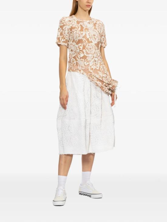 26SS 꼼데가르송 반팔 티셔츠 GQ T025 IVORY BEIGE - COMME DES GARCONS