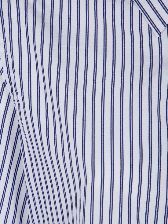 26SS 꼼데가르송 셔츠 RQ B005 WHITE NAVY SAX - COMME DES GARCONS