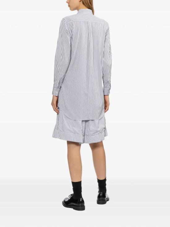 26SS 꼼데가르송 셔츠 RQ B005 WHITE NAVY SAX - COMME DES GARCONS
