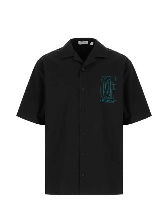 26SS 오프화이트 긴팔 셔츠 OMGG01FS26FAB0010001 BLACK