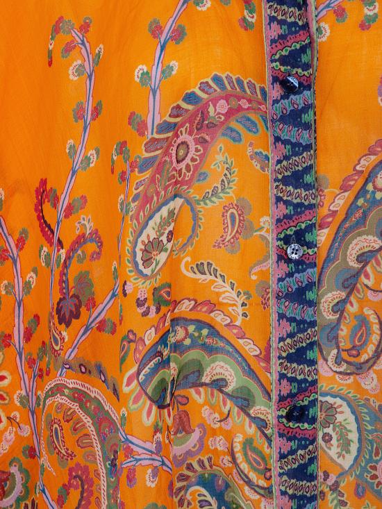 26SS 에트로 셔츠 WRPA0031 AKF35 X0852 PRINT ORANGE LIGHT BLUE - ETRO