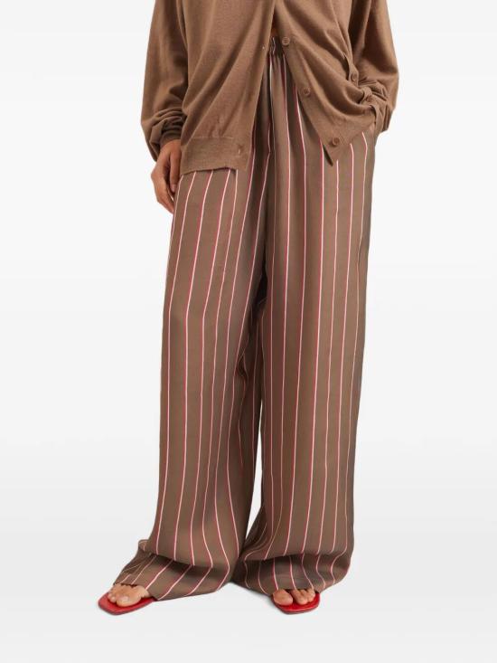 26SS 더프랭키샵 스트레이트 팬츠 PAFS21923279 BROWN MULTI STRIPE - THE FRANKIE SHOP