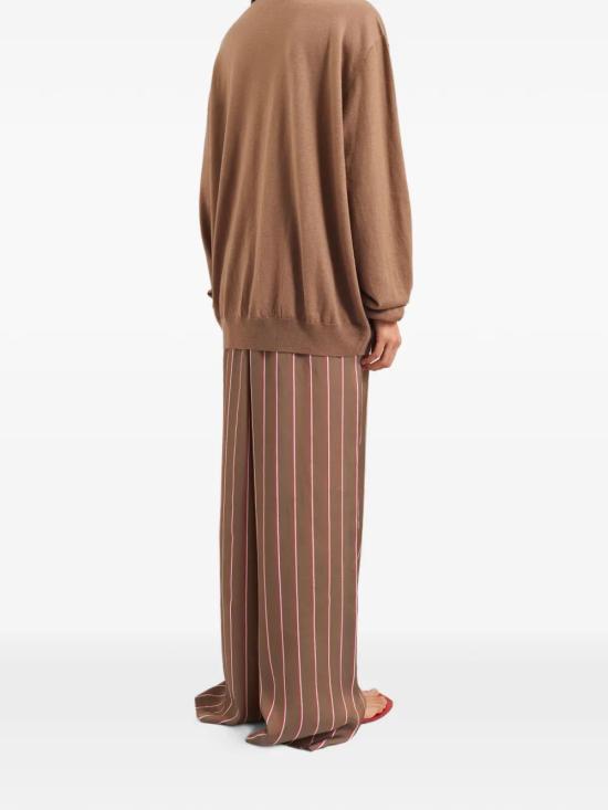26SS 더프랭키샵 스트레이트 팬츠 PAFS21923279 BROWN MULTI STRIPE - THE FRANKIE SHOP