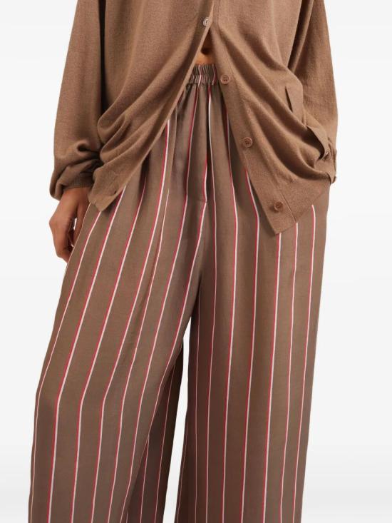26SS 더프랭키샵 스트레이트 팬츠 PAFS21923279 BROWN MULTI STRIPE - THE FRANKIE SHOP