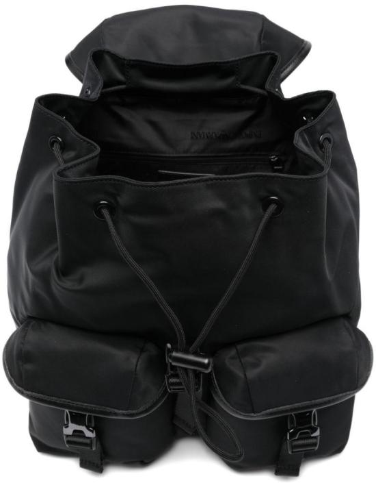 26SS 엠포리오 아르마니 백팩 EM004503AF13454UC001 BLACK - EMPORIO ARMANI