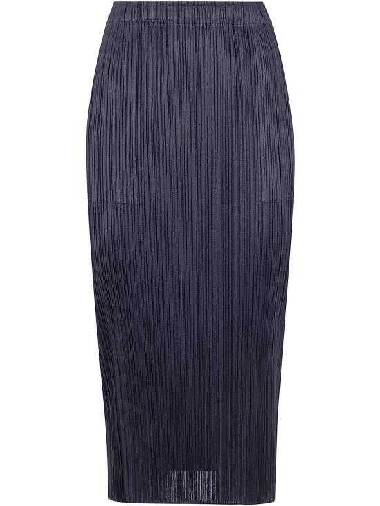 26SS 플리츠플리즈 미디 스커트 PP66JG112 15 BLACK