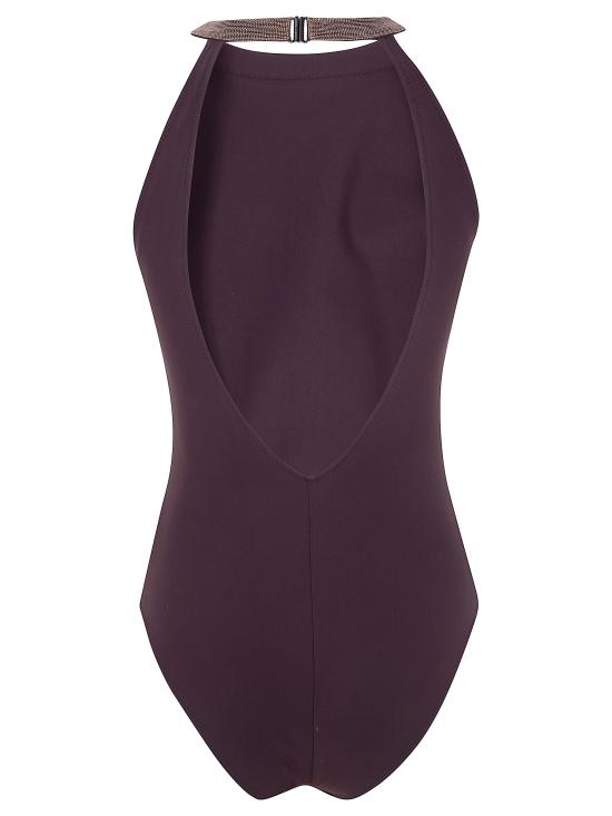 26SS 브루넬로 쿠치넬리 원피스 수영복 MQ965VS879 C499 COCOA - BRUNELLO CUCINELLI